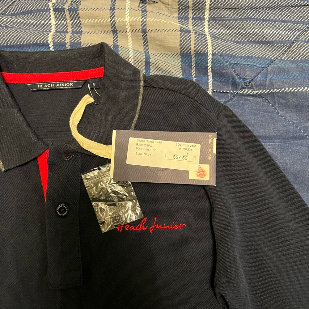 Navy Polo Shirt for Kids